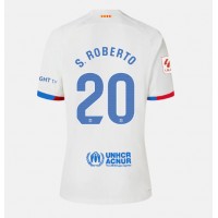 Dres Barcelona Sergi Roberto #20 Preč pre Ženy 2023-24 Krátky Rukáv